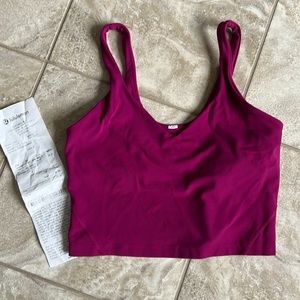 Brand new align tank- bought took tags off never wore-have dated receipt size 8